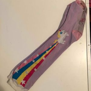 Purple Unicorn High Socks - 5$ or Free w/ Purchase